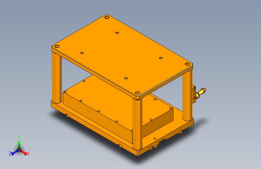 corse-cnc2笔记本CNC工装夹具三维模型