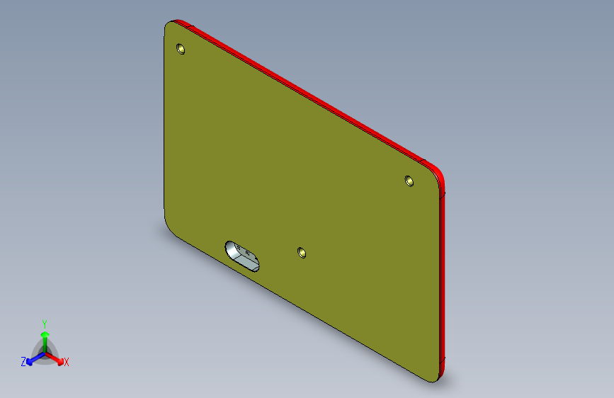 CP2笔记本CNC工装夹具三维模型