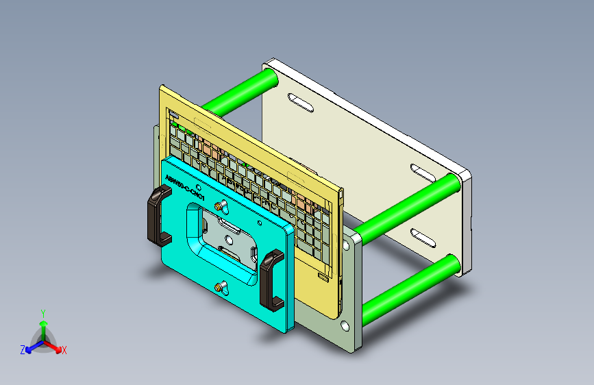 COCO-C-CNC1笔记本CNC工装夹具三维模型-1203