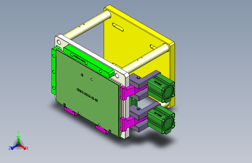 FONE-D-笔记本CNC工装夹具三维模型CNC1-1114