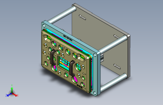 G551-C-笔记本CNC工装夹具三维模型CNC3-0703