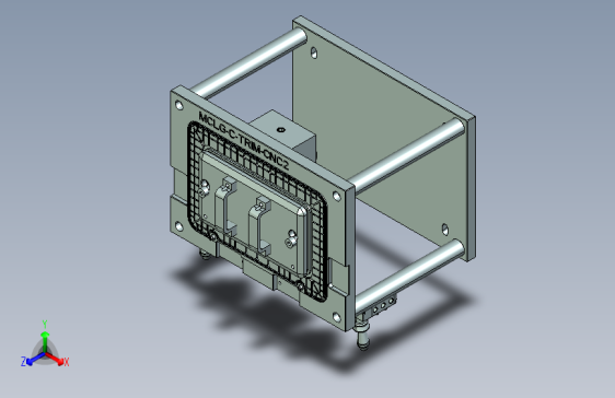 MCLG-C笔记本CNC工装夹具三维模型cnc2