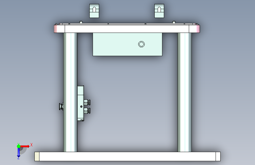 MCLG-C-笔记本CNC工装夹具三维模型cnc4_2asm_0123 俯视图