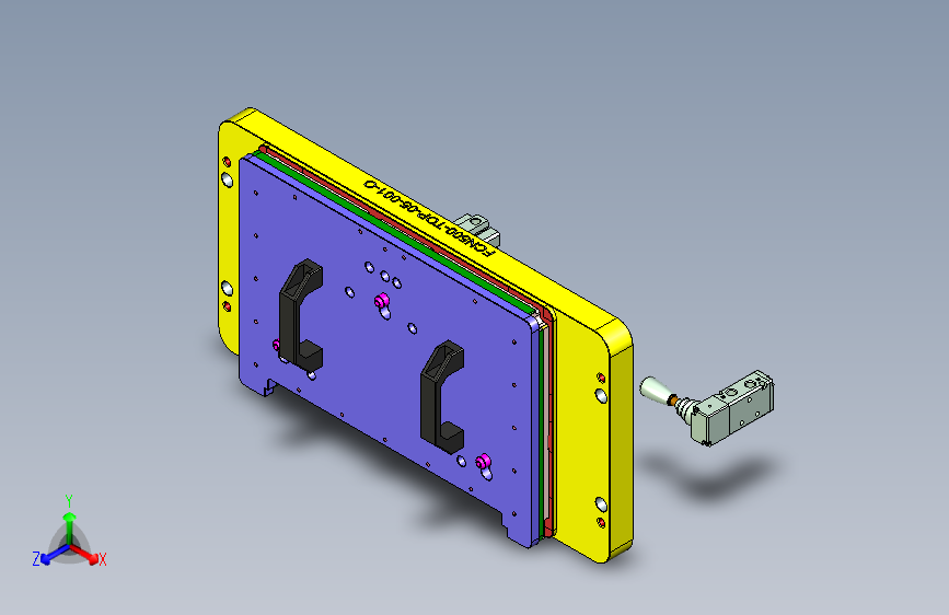 N500-T0P-笔记本CNC工装夹具三维模型CNC5