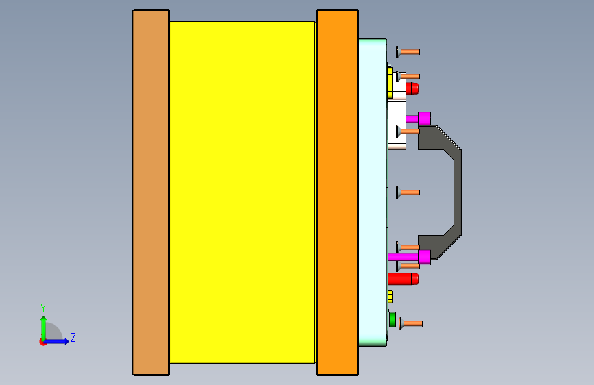 N500-TOP-笔记本CNC工装夹具三维模型CNC9