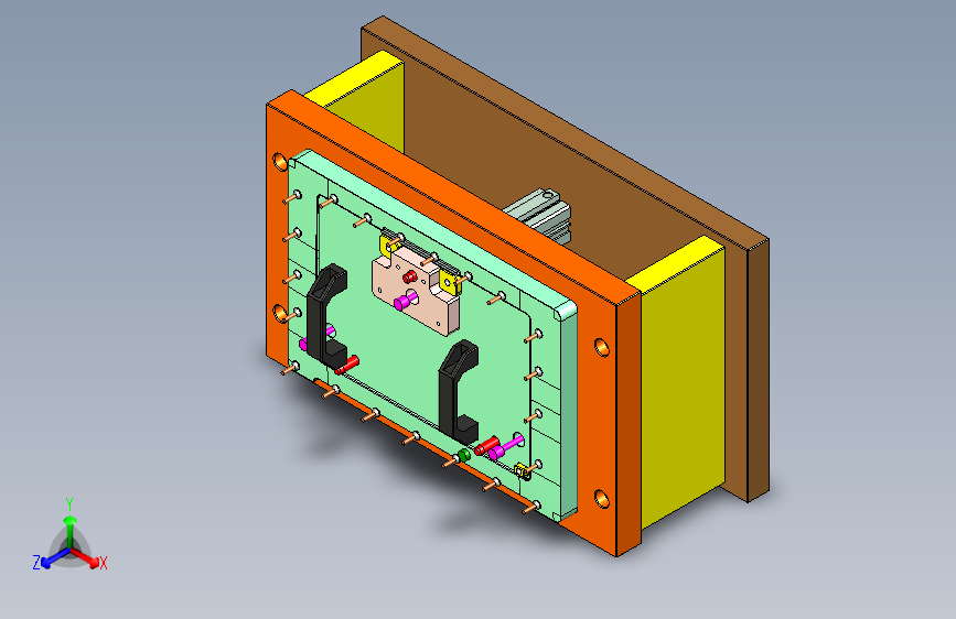 N500-TOP-笔记本CNC工装夹具三维模型CNC9