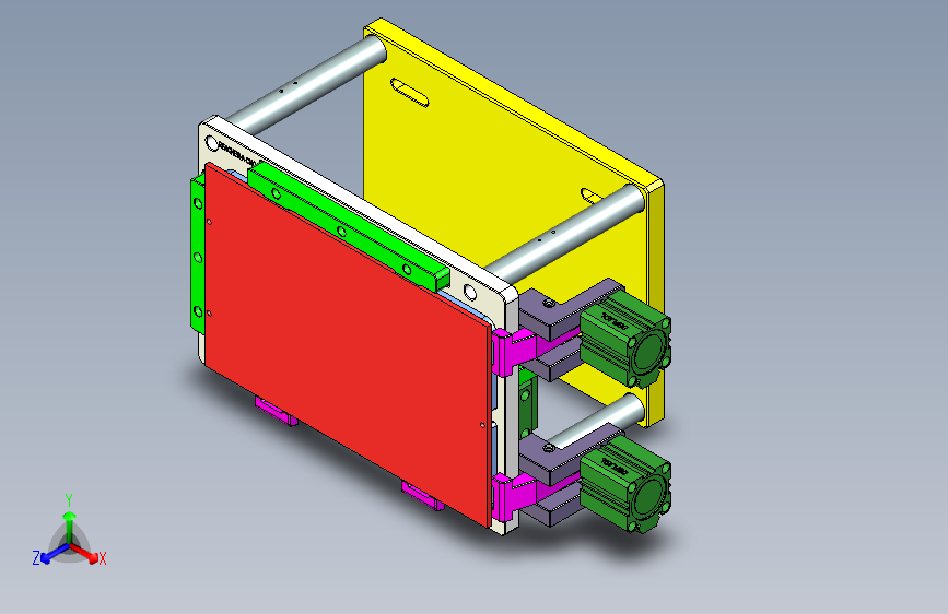 REACHER-A笔记本CNC工装夹具三维模型-CNC1-0911