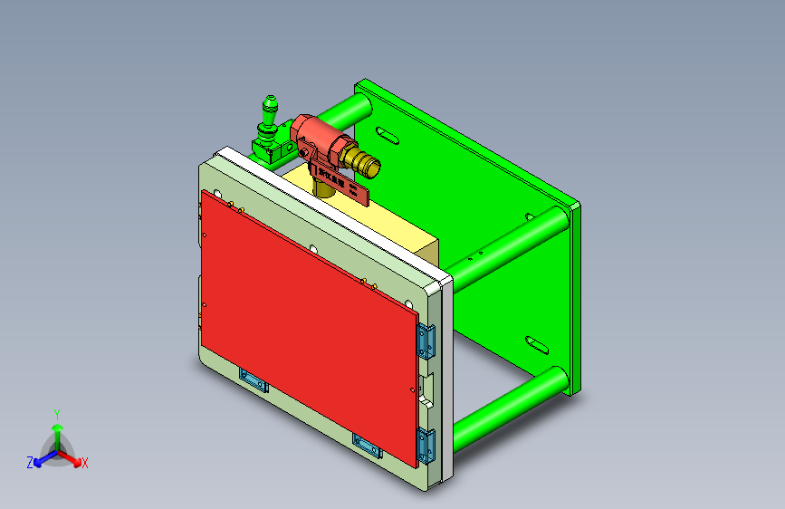 REACHER-A-笔记本CNC工装夹具三维模型CNC1-0918