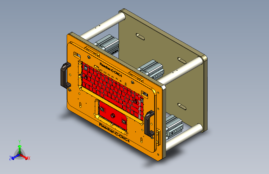Reacher-C-笔记本CNC工装夹具三维模型CNC4-20140530