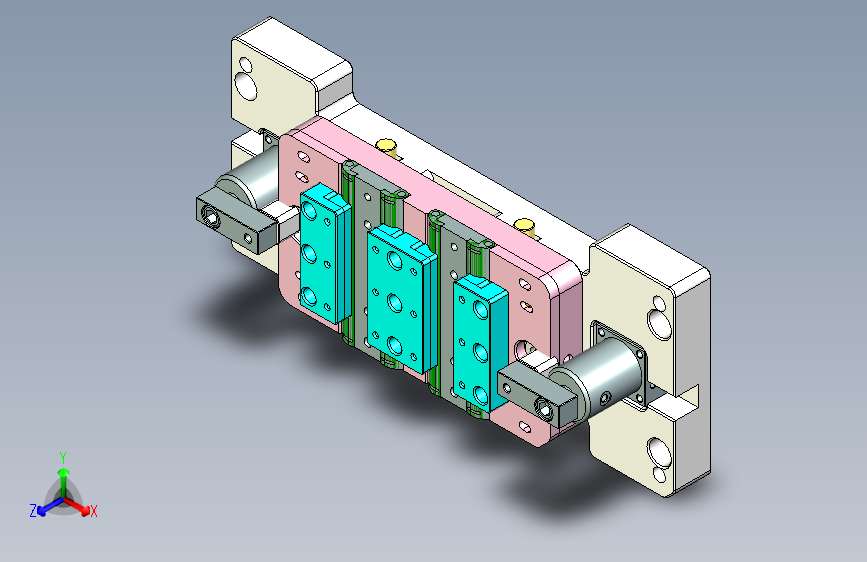 t100Chi-笔记本CNC工装夹具三维模型CNC1