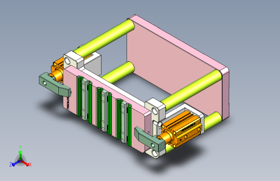 t100chi笔记本CNC工装夹具三维模型-CNC2