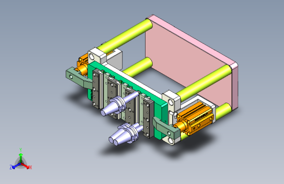 t100chi-笔记本CNC工装夹具三维模型CNC3