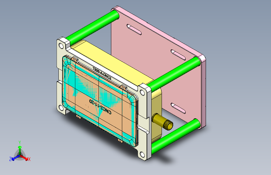 T300-A-笔记本CNC工装夹具三维模型CNC2