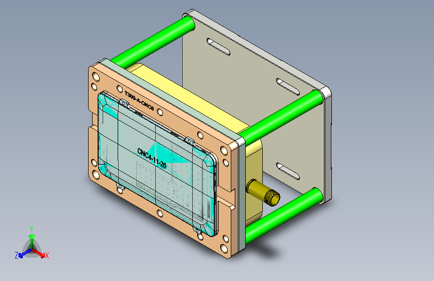 T300-A-笔记本CNC工装夹具三维模型CNC6