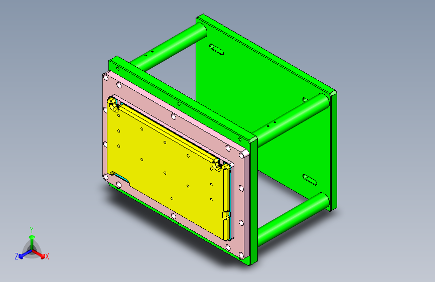 TEA-C笔记本CNC工装夹具三维模型-CNC1