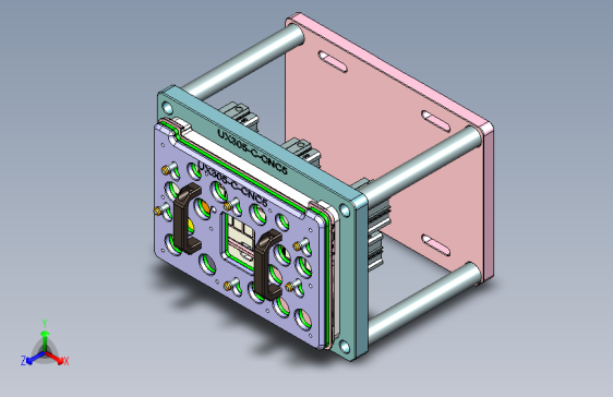 UX305-C-笔记本CNC工装夹具三维模型CNC5