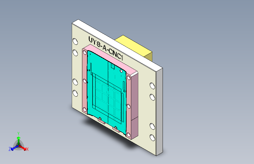 UY8-A-笔记本CNC工装夹具三维模型CNC1-0902