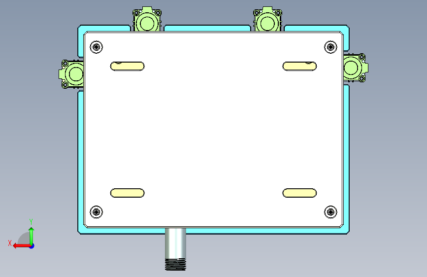 VAZ50-trim-CNC3 背面视图