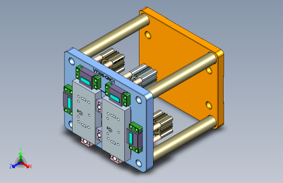 VT306-笔记本CNC工装夹具三维模型CNC1