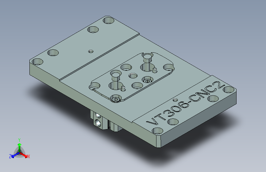 VT306-笔记本CNC工装夹具三维模型CNC2