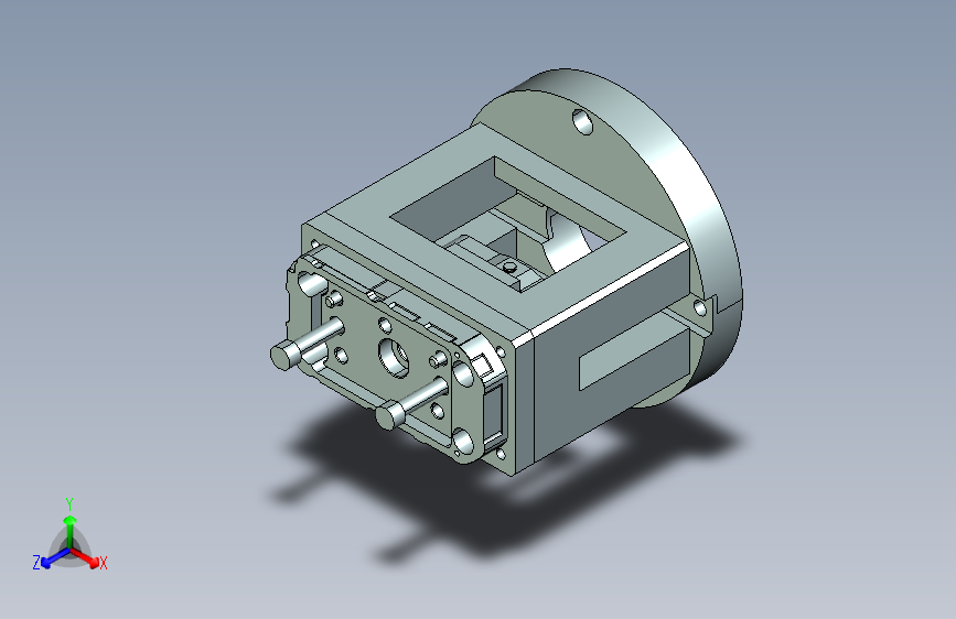 VT306-笔记本CNC工装夹具三维模型CNC3