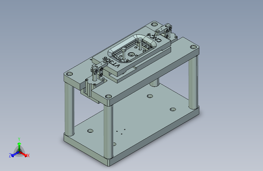 vt306-笔记本CNC工装夹具三维模型cnc4