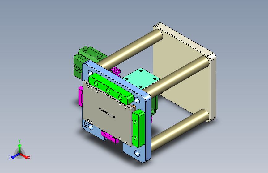 X1-笔记本CNC工装夹具三维模型CNC1-1130