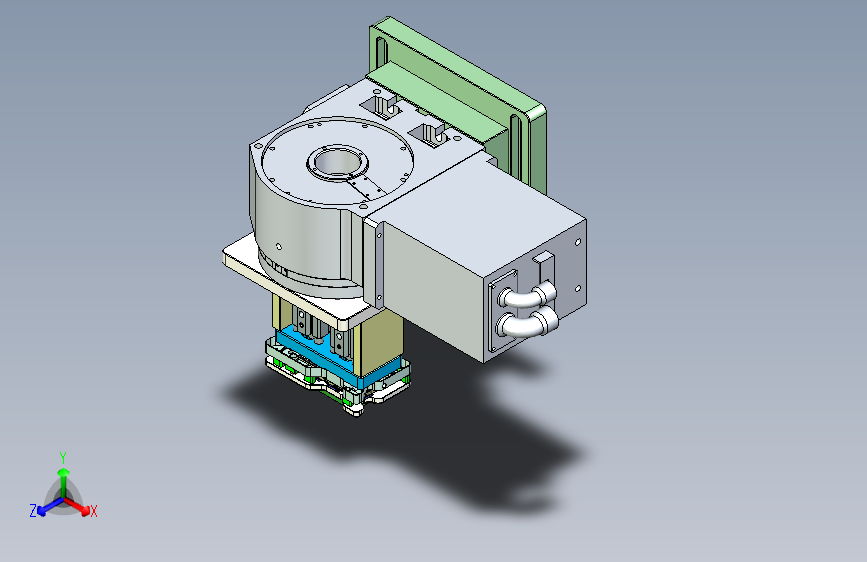 X1-笔记本CNC工装夹具三维模型CNC6-01-12