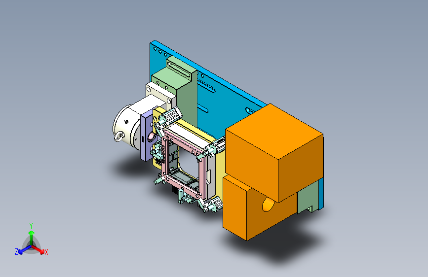 X1008-笔记本CNC工装夹具三维模型CNC2