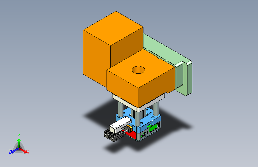 X1008-笔记本CNC工装夹具三维模型CNC2-0916