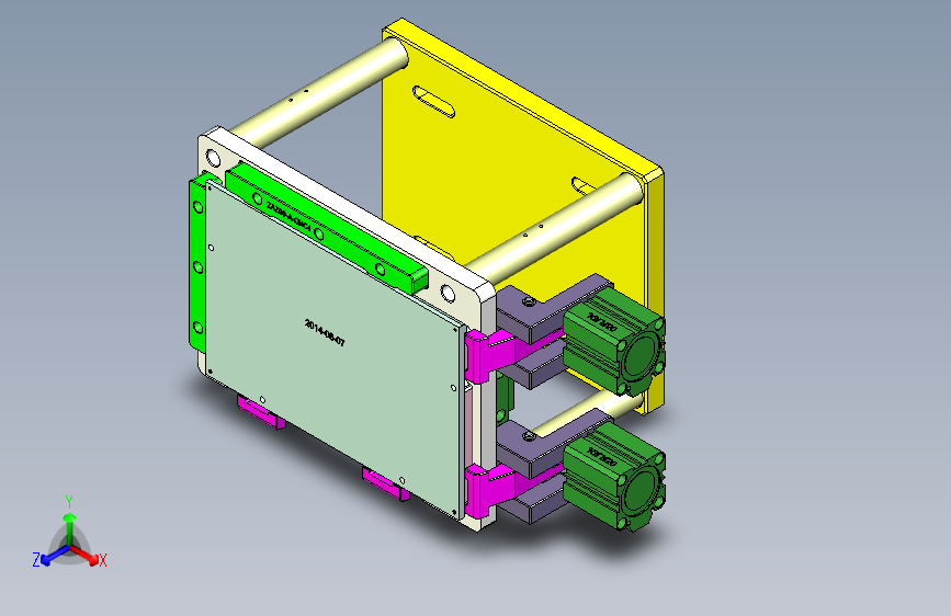 ZAZ00-A-笔记本CNC工装夹具三维模型cnc1-0520