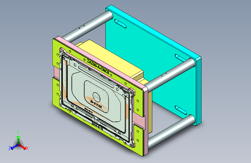 ZAZ00-A-笔记本CNC工装夹具三维模型CNC5-0901