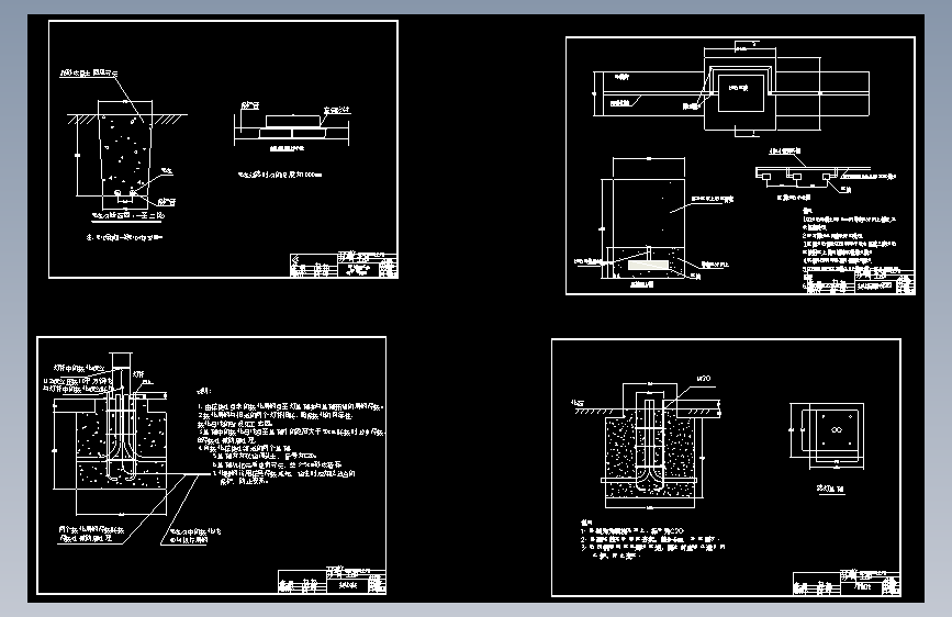 道路照明工程的地基系统图
