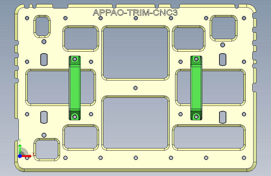 AAPA0-TRIM笔记本CNC工装夹具三维模型-CNC3-Gaiban-20150303 正面视图