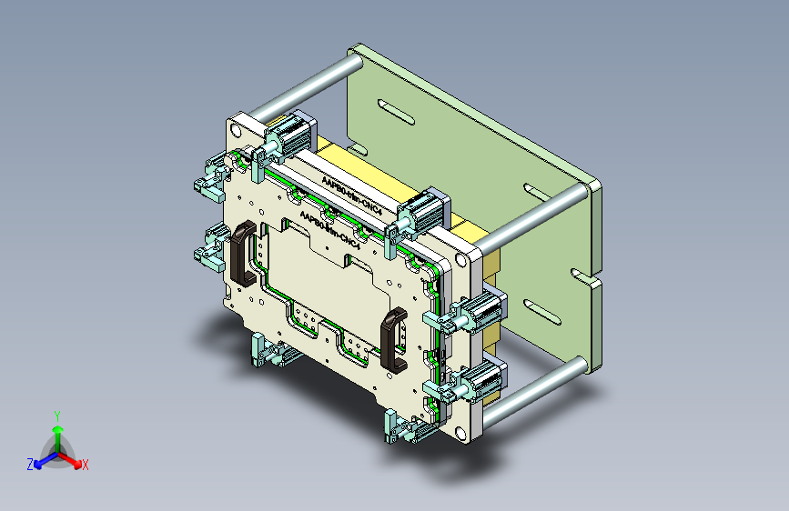 AAPB0-TRIM-笔记本CNC工装夹具三维模型CNC4-0302