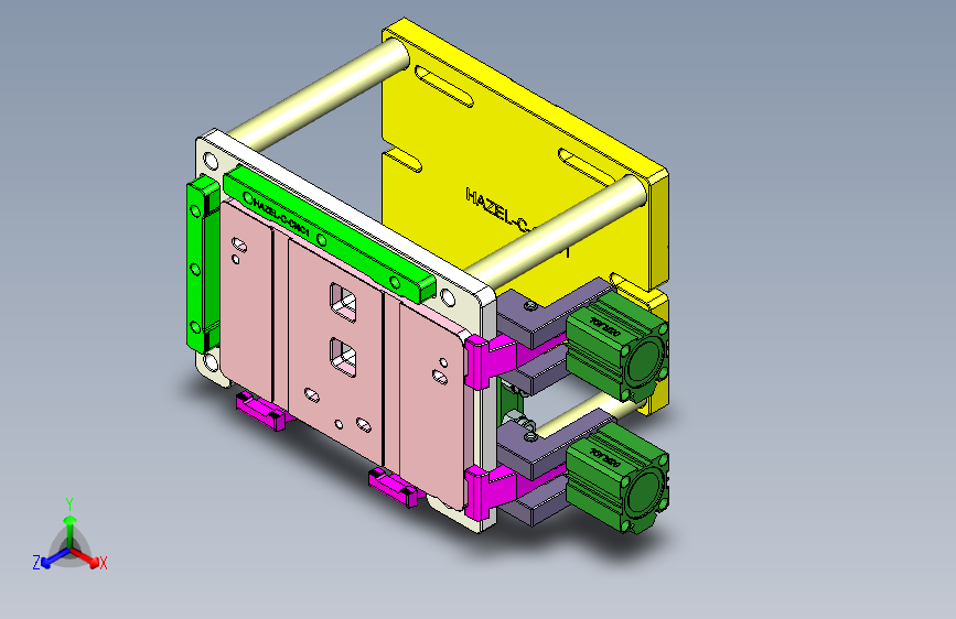 HAZEL-C-笔记本CNC工装夹具三维模型CNC1-0512