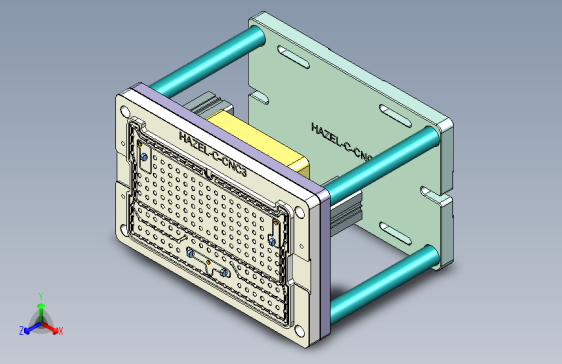 HAZEL-C-笔记本CNC工装夹具三维模型CNC3-0516