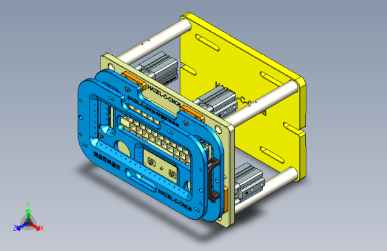 HAZEL-C-笔记本CNC工装夹具三维模型CNC6-0520