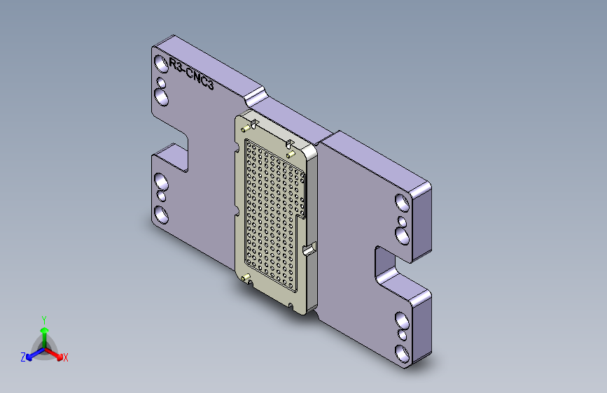 R3-笔记本CNC工装夹具三维模型CNC3-1228