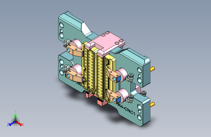R4-笔记本CNC工装夹具三维模型CNC1-150901