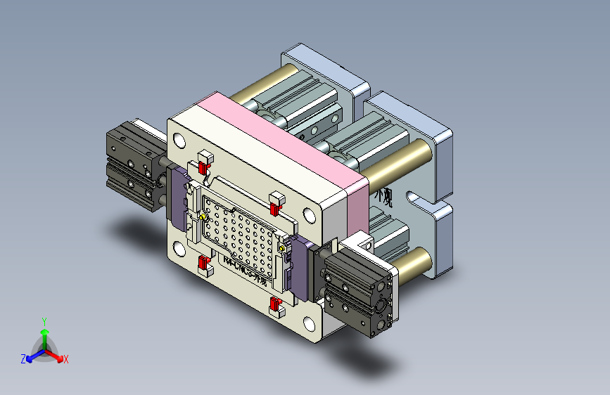 R4-笔记本CNC工装夹具三维模型CNC3-0902