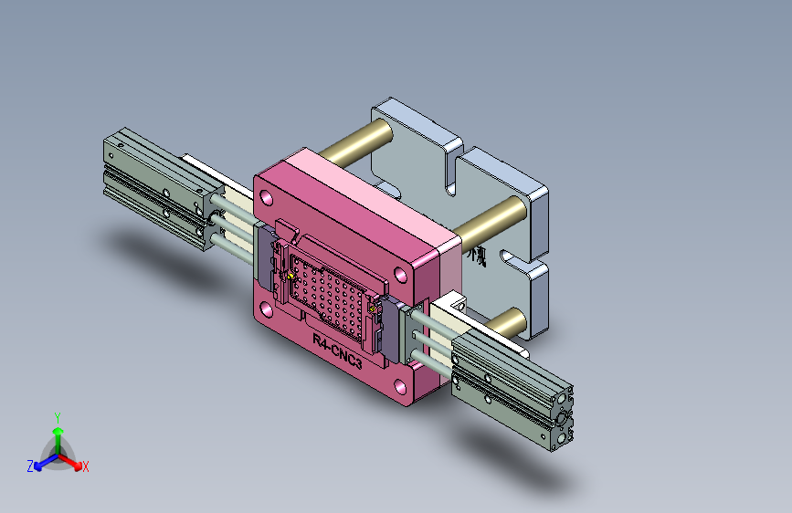 R4-笔记本CNC工装夹具三维模型CNC3-150925