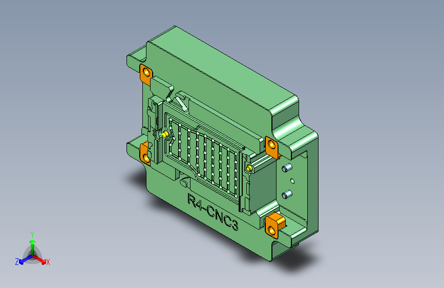 R4-笔记本CNC工装夹具三维模型CNC3shebianxinzhi-151120