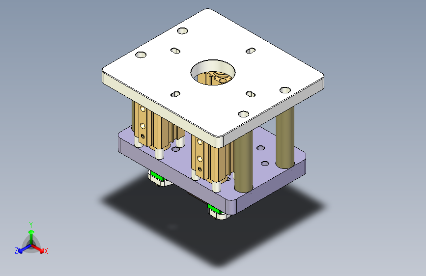 R4-笔记本CNC工装夹具三维模型CNC5-0903