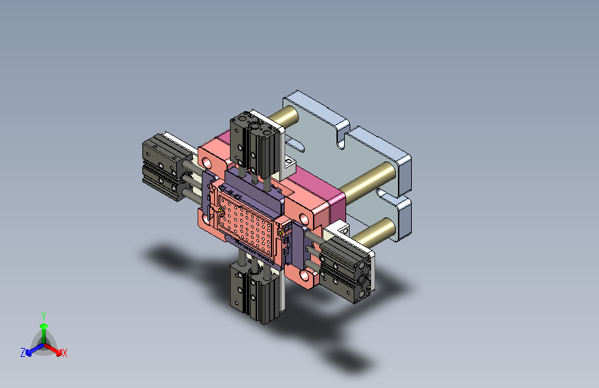 R4-笔记本CNC工装夹具三维模型CNC7-0903
