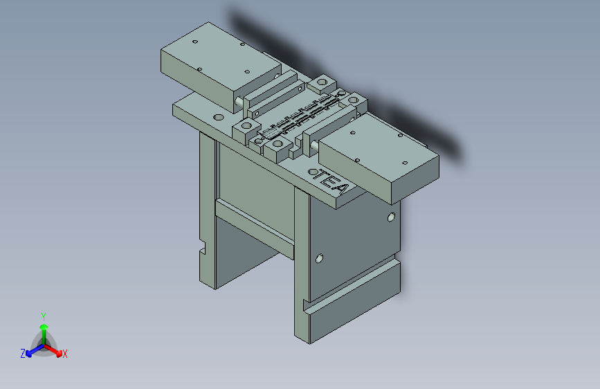 TEA-CNC1笔记本CNC工装夹具三维模型-0317