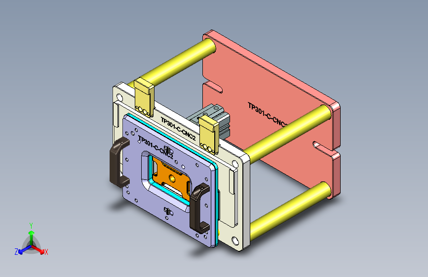TP301-C-CNC2笔记本CNC工装夹具三维模型-0609