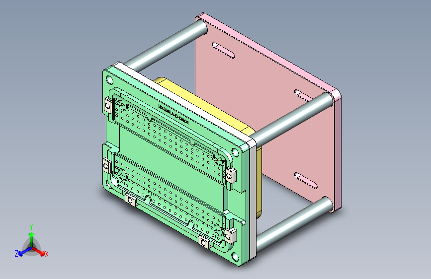 UX305LA-D笔记本CNC工装夹具三维模型-CNC1-0126