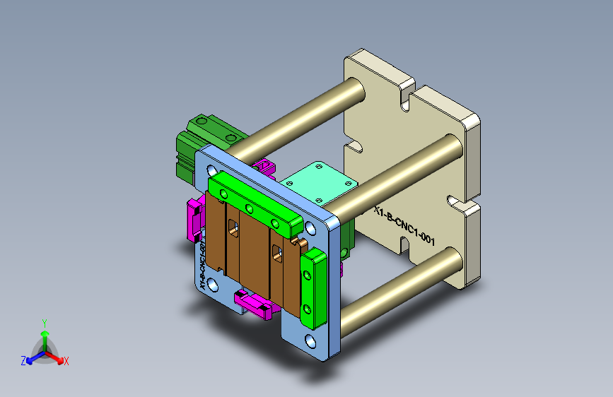 X1-CNC1笔记本CNC工装夹具三维模型-0314