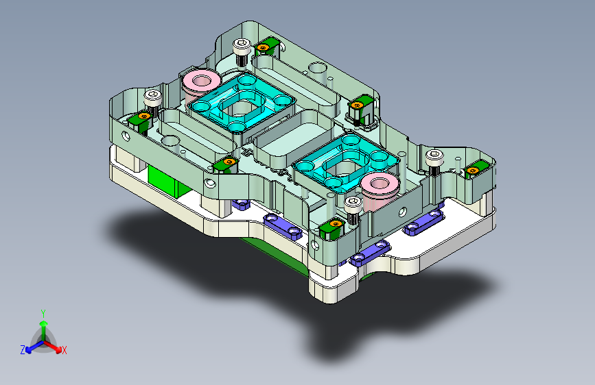 X1-CNC6笔记本CNC工装夹具三维模型kuaihuan-0401